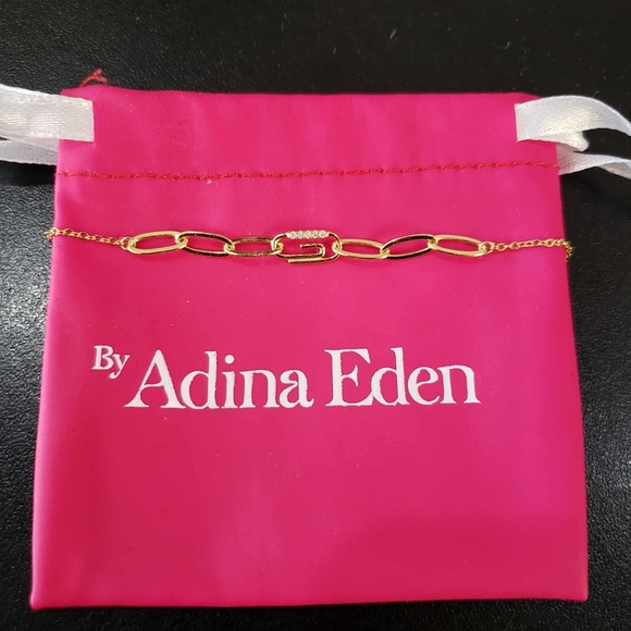 Adina Eden Gold Plated Sterling Sliver Bracelet - Picture 2 of 5